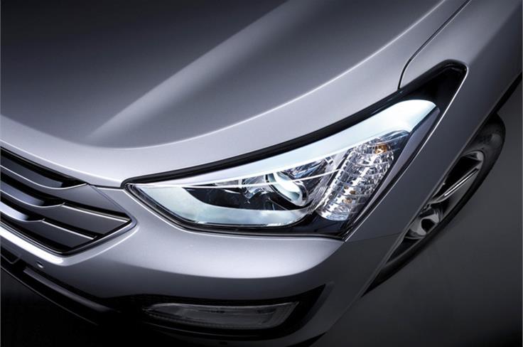 It gets new headlamps, larger front fog-lamps and LED-driving lights incorporated in the fog-light housing.